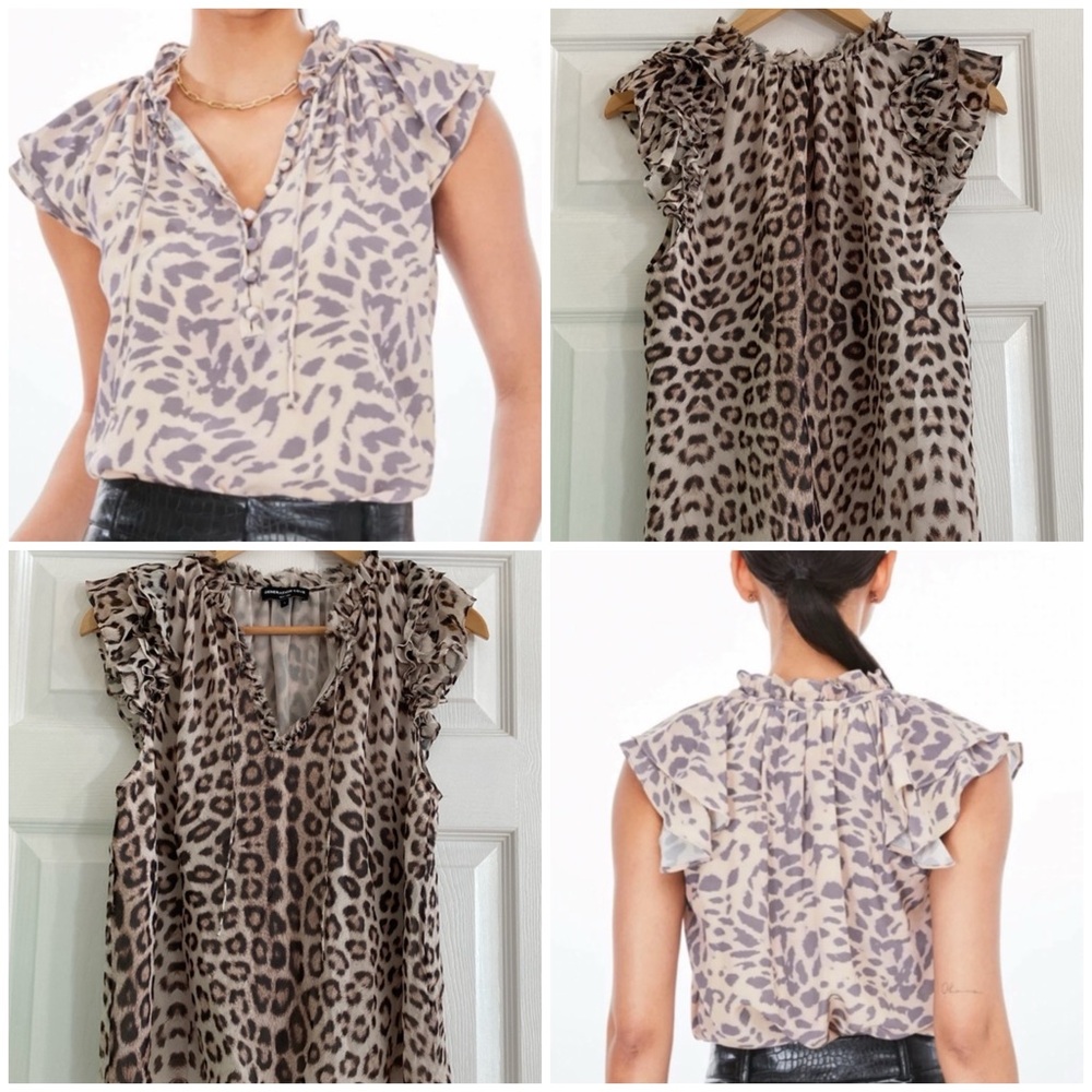 Generation Love Animal Print‎ 100% Silk Small